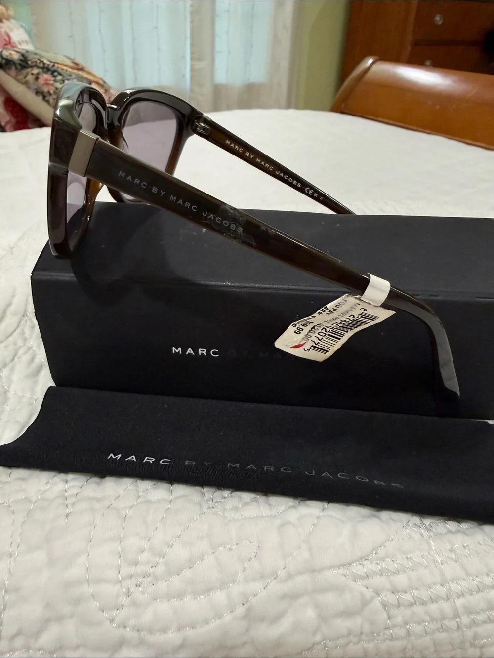 Marc by Marc Jacobs Brown Sunglasses with Dark Lenses